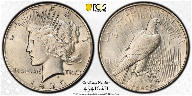 Cert 45410211 - Coin Image