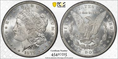 1879 $1 MS63