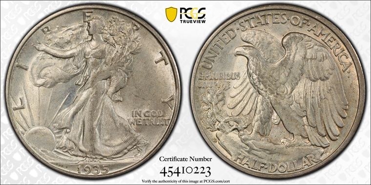 Cert 45410223 - Coin Image