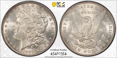 1899 $1 MS63