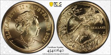 2021 $2 Tooth Fairy MS69