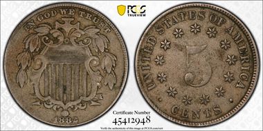 1882 5C VF25