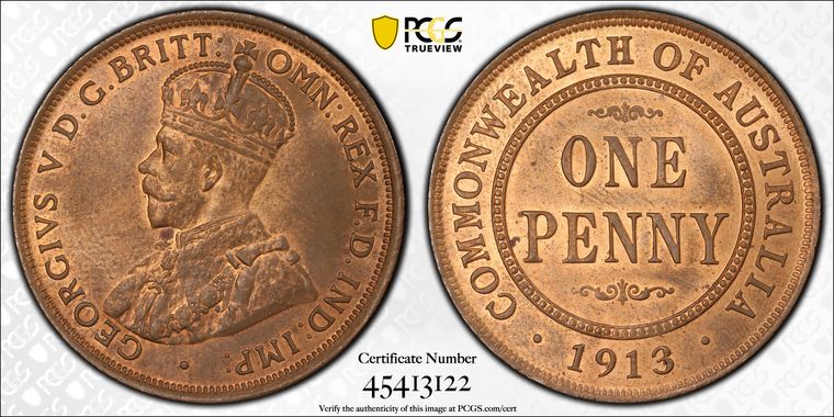 Cert 45413122 - Coin Image