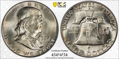 1962-D 50C MS64