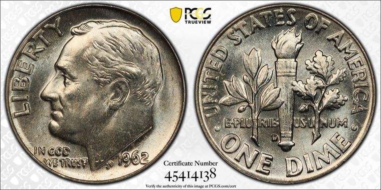 Cert 45414138 - Coin Image