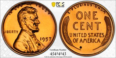1957 1C PR66RD