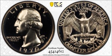 1970-S 25C PR69