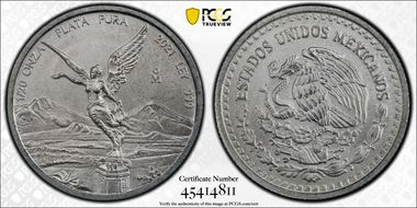 2021-Mo 1/20 oz Libertad Silver MS70