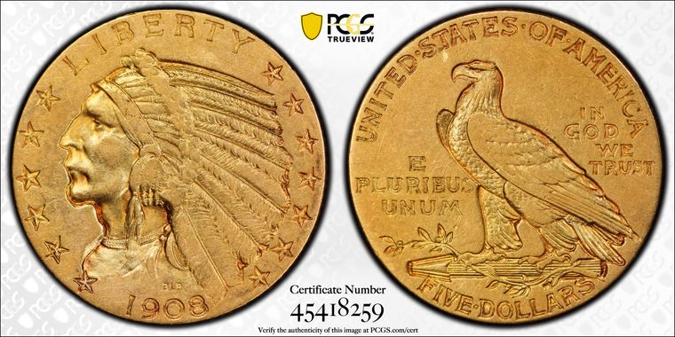 Cert 45418259 - Coin Image