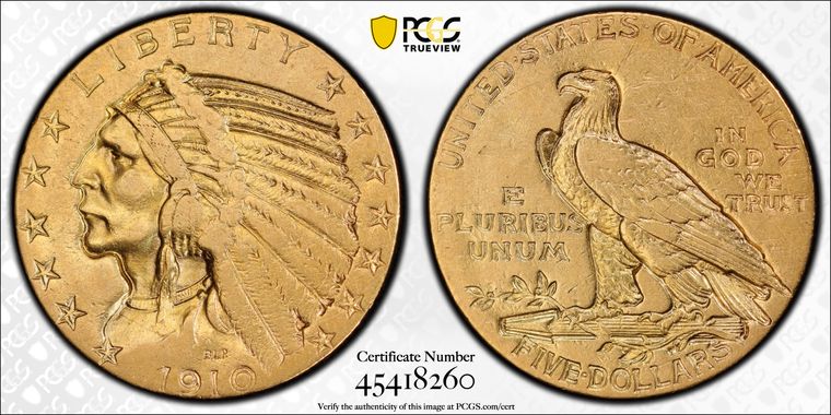 Cert 45418260 - Coin Image