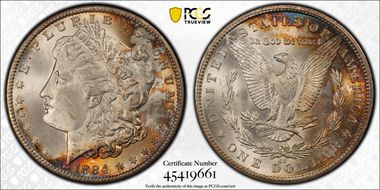 1884-CC $1 MS64