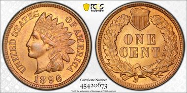 1896 1C MS64RB