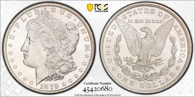 1879-S $1 MS65