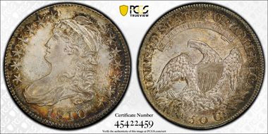 1810 50C O-104a MS64