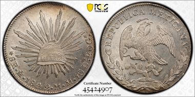 1842-Mo MM 8 R Mo26 MS63