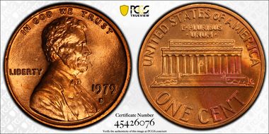 1979-D 1C MS64+ RD