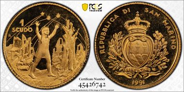 1991 Scudo Peace and Freedom PR68DCAM