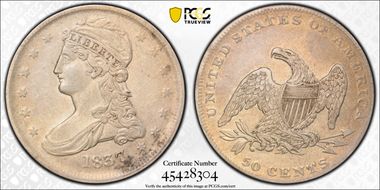 1837 50C GR-24 VF35