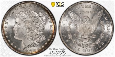 1878-S $1 MS63