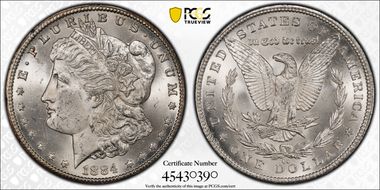 1884-CC $1 MS63