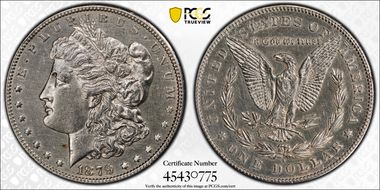 1879-S $1 Reverse of 1878 N1