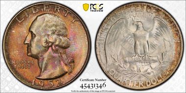 1952-S/S 25C RPM FS-501 MS67