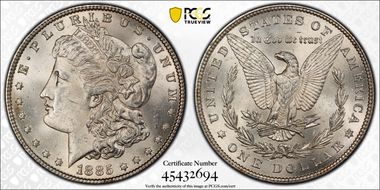 1885 $1 MS63