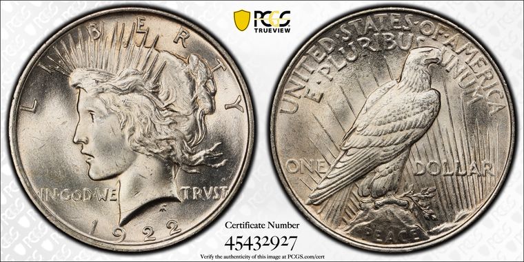 Cert 45432927 - Coin Image