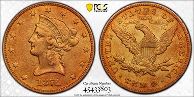 1871-CC $10 N1