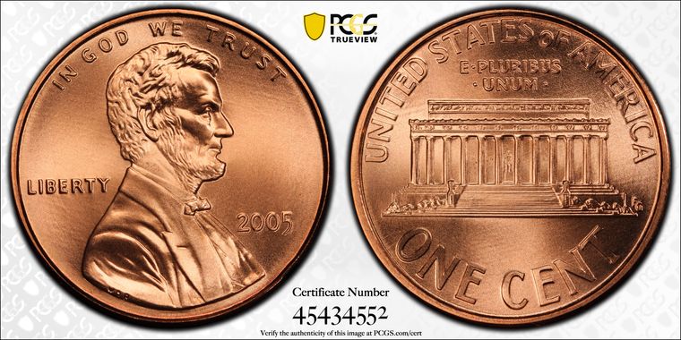 Cert 45434552 - Coin Image