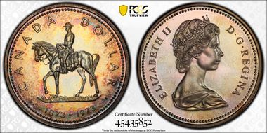 1973 S$1 R.C.M.P. Ag SP64