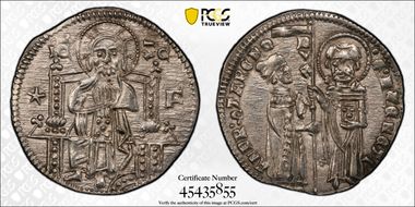 (1368-82) Grosso Andrea Contarini MS63