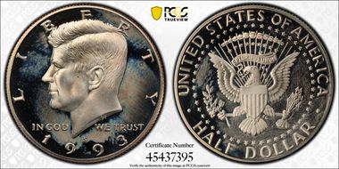 1993-S 50C Silver PR1DCAM