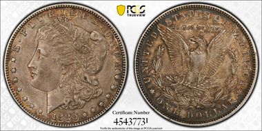 1880 $1 XF40