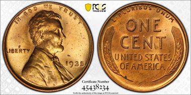 1935 1C DDO, FS-101 MS64RD