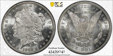 1892-CC $1 MS62