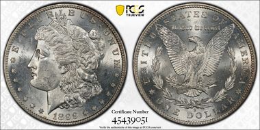 1899-S $1 MS62