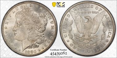 1880-CC $1 MS66