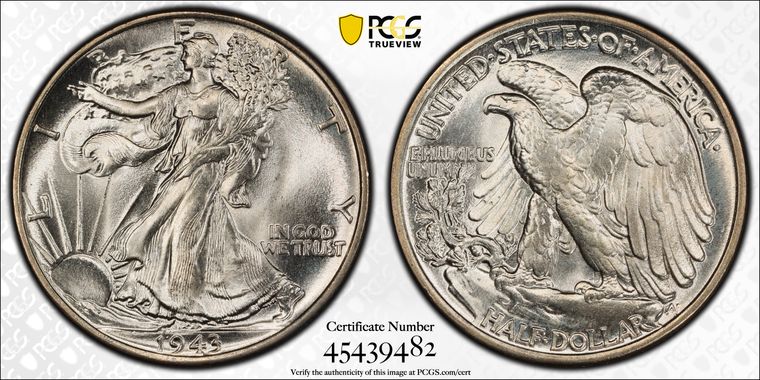 Cert 45439482 - Coin Image