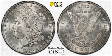 1878-S $1 MS63
