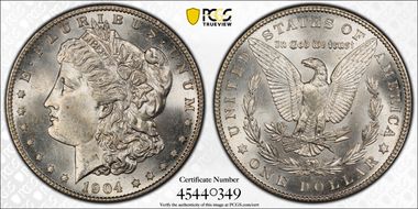 1904-S $1 MS65+