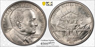 1936 50C Robinson MS64