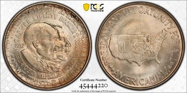 1952-S 50C Washington-Carver MS66