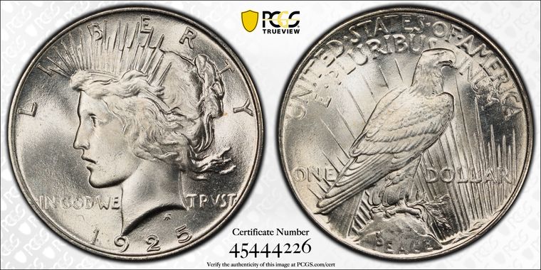 Cert 45444226 - Coin Image