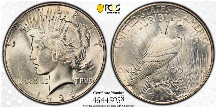 Cert 45445058 - Coin Image