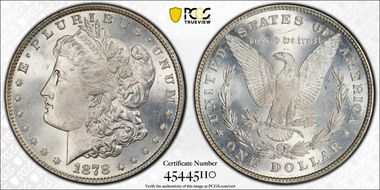 1878 8TF $1 MS64