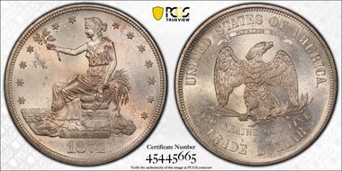 1874-CC T$1 MS61