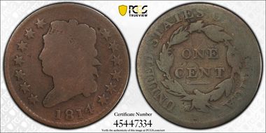 1814 1C Plain 4 N1BN