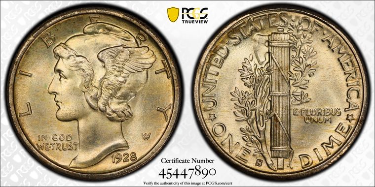 Cert 45447890 - Coin Image