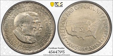 1952 50C Washington-Carver AU55